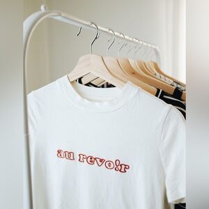 Easy Wear Au Revoir Retro Tee